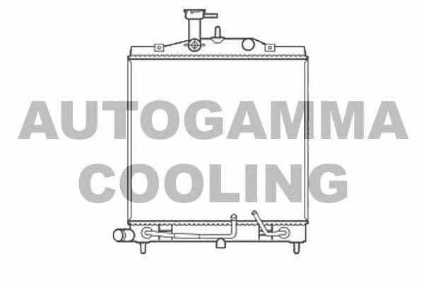 Autogamma 105806 Радіатор охолодження двигуна 105806: Приваблива ціна - Купити у Польщі на 2407.PL!