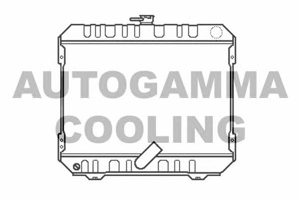 Autogamma 105818 Radiator, engine cooling 105818: Buy near me in Poland at 2407.PL - Good price!