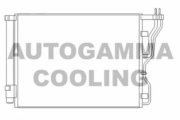 Autogamma 105854 Cooler Module 105854: Buy near me in Poland at 2407.PL - Good price!