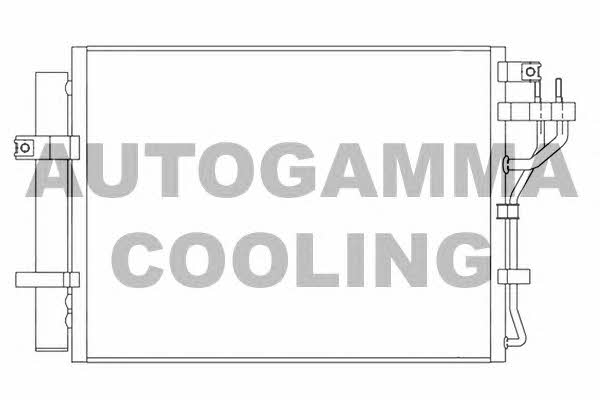 Autogamma 105859 Радиатор кондиционера (Конденсатор) 105859: Отличная цена - Купить в Польше на 2407.PL!