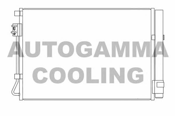 Autogamma 105860 Радиатор кондиционера (Конденсатор) 105860: Отличная цена - Купить в Польше на 2407.PL!