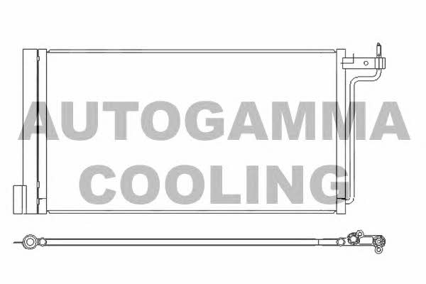 Autogamma 105880 Радиатор кондиционера (Конденсатор) 105880: Отличная цена - Купить в Польше на 2407.PL!
