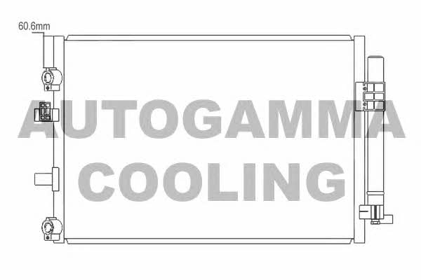 Autogamma 105882 Cooler Module 105882: Buy near me in Poland at 2407.PL - Good price!