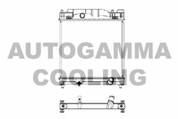 Autogamma 105904 Radiator, engine cooling 105904: Buy near me in Poland at 2407.PL - Good price!