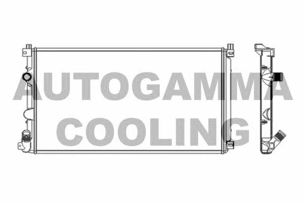 Autogamma 103739 Радіатор охолодження двигуна 103739: Приваблива ціна - Купити у Польщі на 2407.PL!