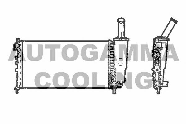 Autogamma 103766 Радіатор охолодження двигуна 103766: Приваблива ціна - Купити у Польщі на 2407.PL!