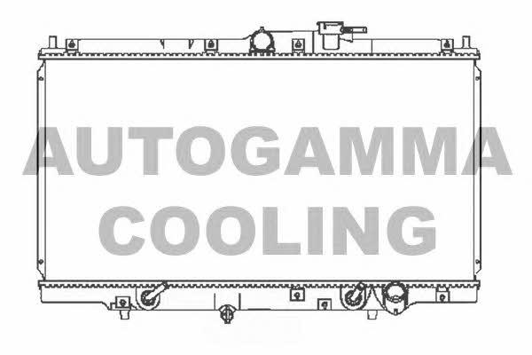 Autogamma 103796 Радиатор охлаждения двигателя 103796: Отличная цена - Купить в Польше на 2407.PL!