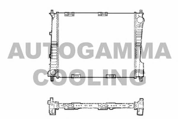 Autogamma 103800 Kühler motorkühlung 103800: Kaufen Sie zu einem guten Preis in Polen bei 2407.PL!