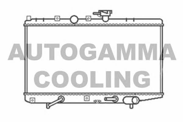 Autogamma 103818 Радиатор охлаждения двигателя 103818: Отличная цена - Купить в Польше на 2407.PL!