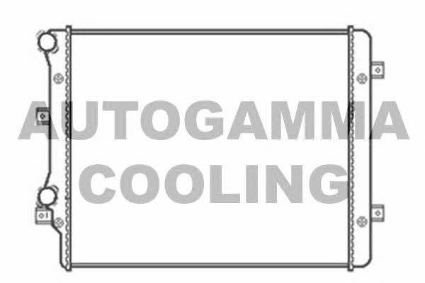 Autogamma 103846 Radiator, engine cooling 103846: Buy near me in Poland at 2407.PL - Good price!