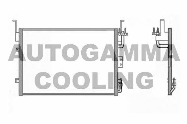 Autogamma 103937 Радиатор кондиционера (Конденсатор) 103937: Отличная цена - Купить в Польше на 2407.PL!