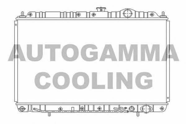 Autogamma 103957 Radiator, engine cooling 103957: Buy near me in Poland at 2407.PL - Good price!