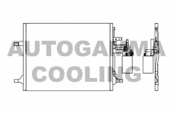 Autogamma 105958 Радиатор кондиционера (Конденсатор) 105958: Отличная цена - Купить в Польше на 2407.PL!