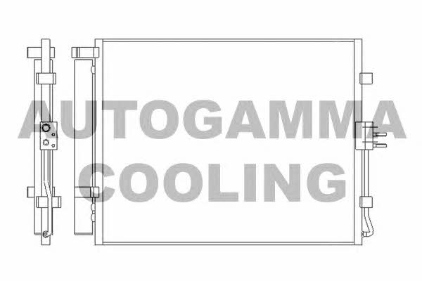 Autogamma 105968 Cooler Module 105968: Buy near me in Poland at 2407.PL - Good price!
