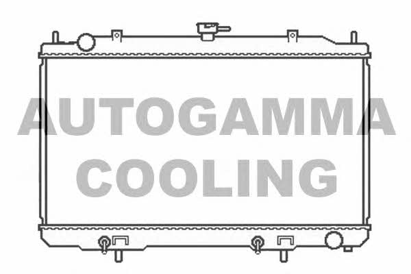 Autogamma 107018 Radiator, engine cooling 107018: Buy near me in Poland at 2407.PL - Good price!