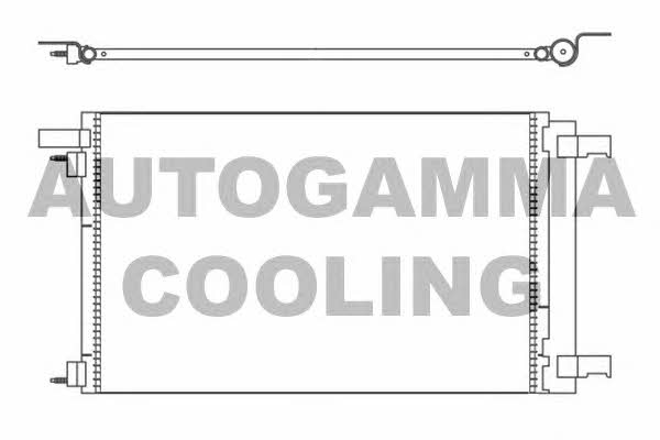 Autogamma 107026 Радиатор кондиционера (Конденсатор) 107026: Отличная цена - Купить в Польше на 2407.PL!
