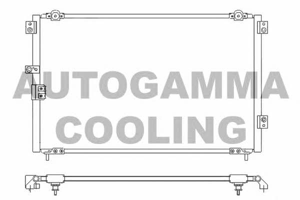 Autogamma 107032 Радиатор кондиционера (Конденсатор) 107032: Отличная цена - Купить в Польше на 2407.PL!