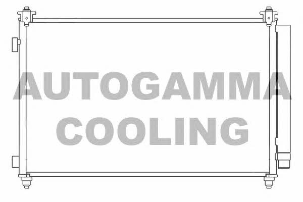 Autogamma 107041 Радиатор кондиционера (Конденсатор) 107041: Отличная цена - Купить в Польше на 2407.PL!