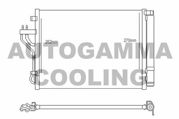 Autogamma 107111 Cooler Module 107111: Buy near me at 2407.PL in Poland at an Affordable price!
