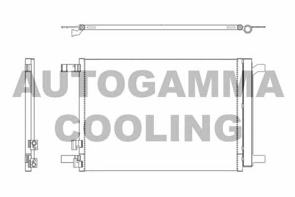 Autogamma 107140 Cooler Module 107140: Buy near me in Poland at 2407.PL - Good price!