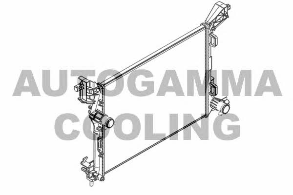 Autogamma 107208 Radiator, engine cooling 107208: Buy near me in Poland at 2407.PL - Good price!
