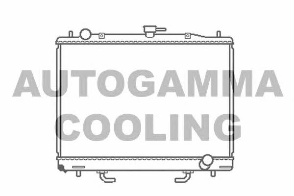 Autogamma 103963 Радиатор охлаждения двигателя 103963: Отличная цена - Купить в Польше на 2407.PL!