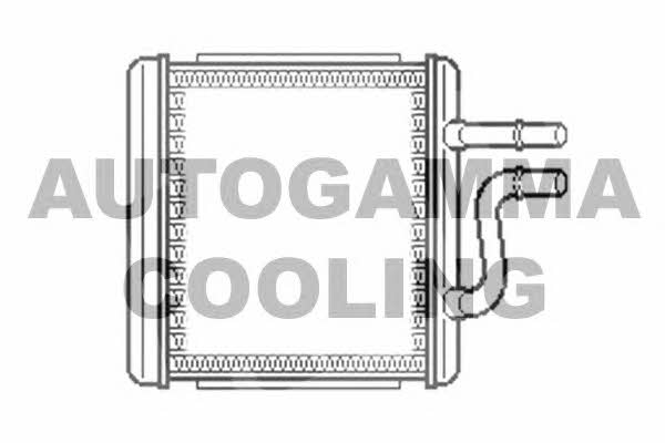 Autogamma 103966 Heat exchanger, interior heating 103966: Buy near me in Poland at 2407.PL - Good price!