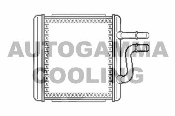 Autogamma 103966 Радіатор опалювача салону 103966: Приваблива ціна - Купити у Польщі на 2407.PL!