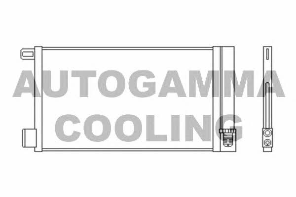 Autogamma 103989 Радиатор кондиционера (Конденсатор) 103989: Отличная цена - Купить в Польше на 2407.PL!