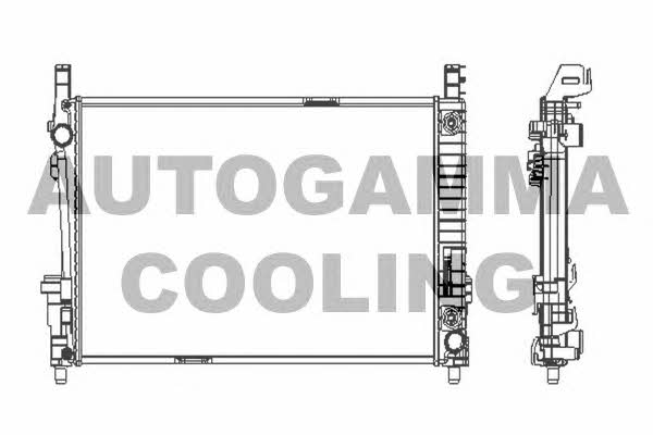 Autogamma 103994 Радіатор охолодження двигуна 103994: Приваблива ціна - Купити у Польщі на 2407.PL!