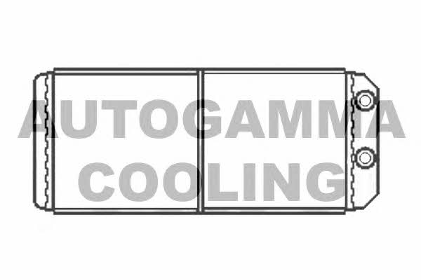 Autogamma 104024 Heat exchanger, interior heating 104024: Buy near me in Poland at 2407.PL - Good price!