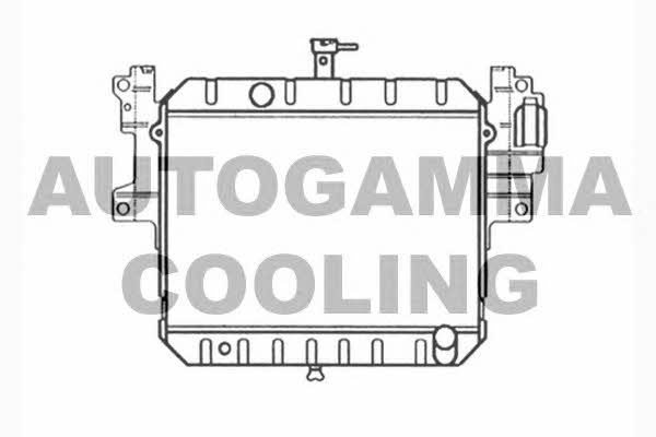 Autogamma 104039 Радиатор охлаждения двигателя 104039: Отличная цена - Купить в Польше на 2407.PL!