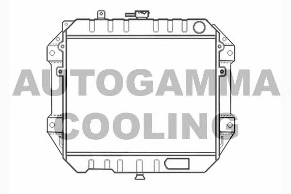 Autogamma 104041 Radiator, engine cooling 104041: Buy near me in Poland at 2407.PL - Good price!