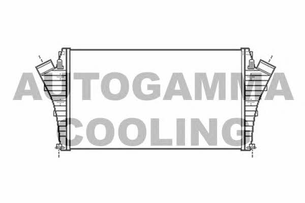 Autogamma 104044 Intercooler, charger 104044: Buy near me in Poland at 2407.PL - Good price!