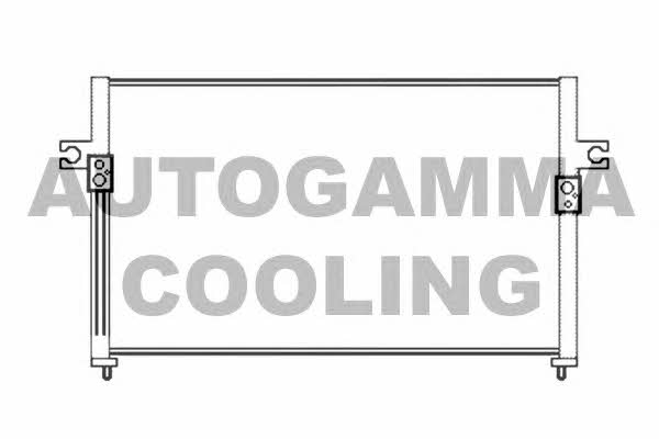 Autogamma 104098 Радиатор кондиционера (Конденсатор) 104098: Отличная цена - Купить в Польше на 2407.PL!
