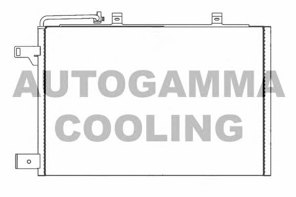 Autogamma 104110 Радиатор кондиционера (Конденсатор) 104110: Отличная цена - Купить в Польше на 2407.PL!