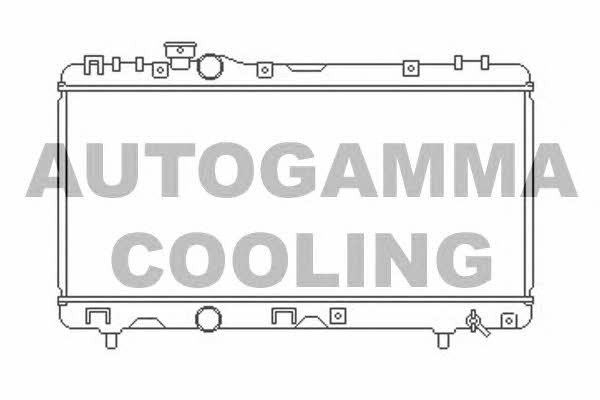 Autogamma 104162 Радіатор охолодження двигуна 104162: Приваблива ціна - Купити у Польщі на 2407.PL!