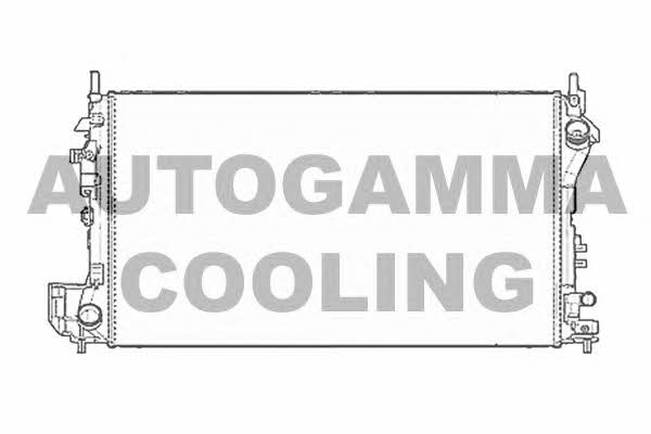 Autogamma 104184 Радиатор охлаждения двигателя 104184: Отличная цена - Купить в Польше на 2407.PL!
