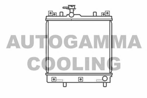 Autogamma 104190 Радиатор охлаждения двигателя 104190: Отличная цена - Купить в Польше на 2407.PL!