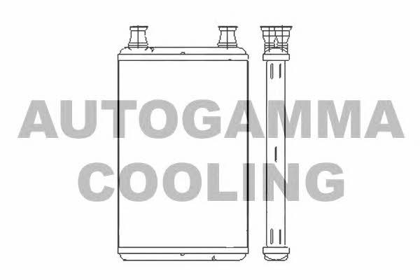 Autogamma 107260 Heat exchanger, interior heating 107260: Buy near me in Poland at 2407.PL - Good price!
