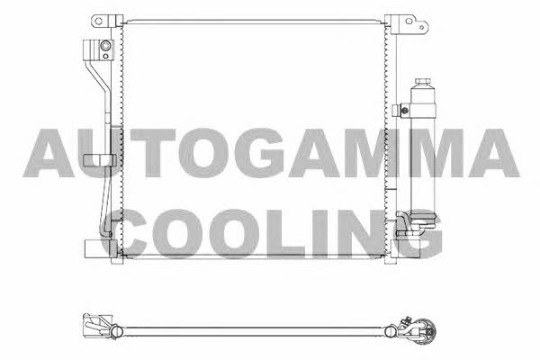 Autogamma 107276 Cooler Module 107276: Buy near me in Poland at 2407.PL - Good price!