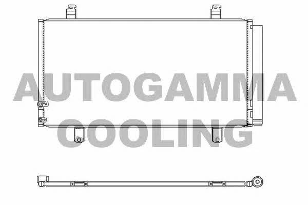 Autogamma 107339 Cooler Module 107339: Buy near me in Poland at 2407.PL - Good price!