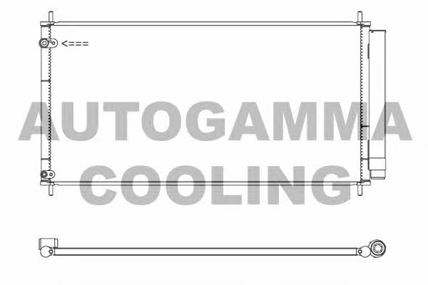 Autogamma 107440 Радиатор кондиционера (Конденсатор) 107440: Отличная цена - Купить в Польше на 2407.PL!