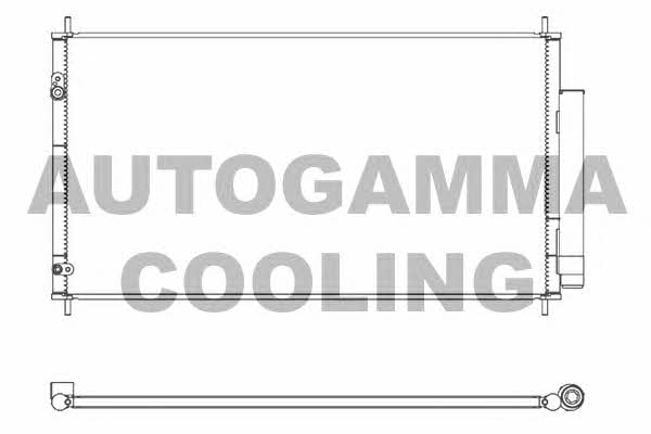 Autogamma 107443 Радиатор кондиционера (Конденсатор) 107443: Отличная цена - Купить в Польше на 2407.PL!