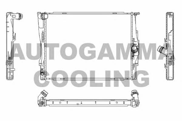 Autogamma 107448 Radiator, engine cooling 107448: Buy near me in Poland at 2407.PL - Good price!