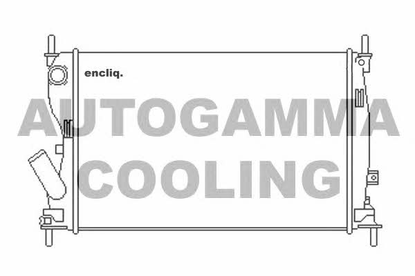 Autogamma 104241 Радіатор охолодження двигуна 104241: Приваблива ціна - Купити у Польщі на 2407.PL!