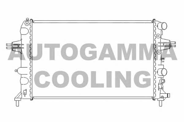 Autogamma 104299 Радиатор охлаждения двигателя 104299: Отличная цена - Купить в Польше на 2407.PL!