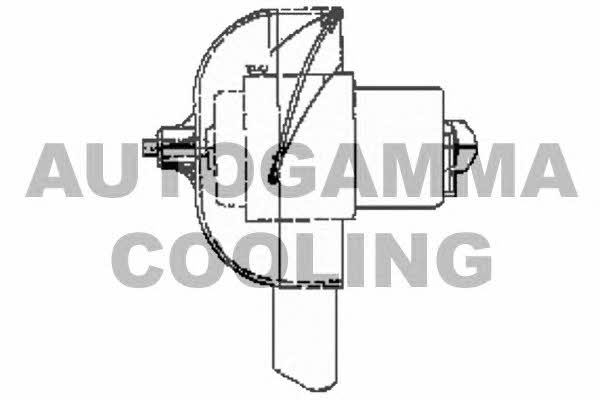 Autogamma GA41000 Fan assy - heater motor GA41000: Buy near me in Poland at 2407.PL - Good price!