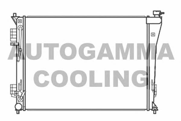 Autogamma 107380 Радіатор охолодження двигуна 107380: Приваблива ціна - Купити у Польщі на 2407.PL!