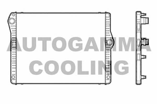 Autogamma 107409 Kühler motorkühlung 107409: Kaufen Sie zu einem guten Preis in Polen bei 2407.PL!